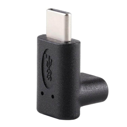 Elbow Design USB-C Extension Adapter for Charging and Data Transfer compact right-angle connector for tight spaces