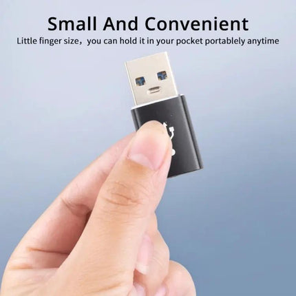 This adapter connects USB-C devices for everyday charging