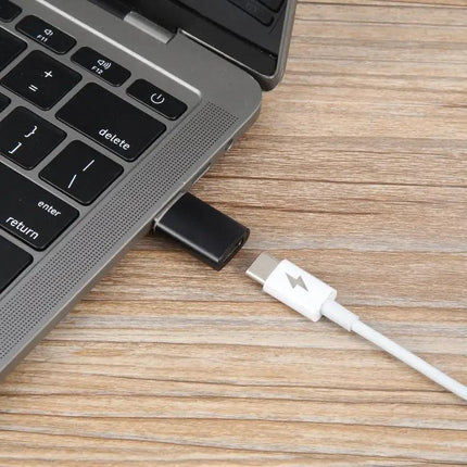 This adapter connects USB-C devices for everyday charging