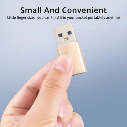 This adapter connects USB-C devices for everyday charging
