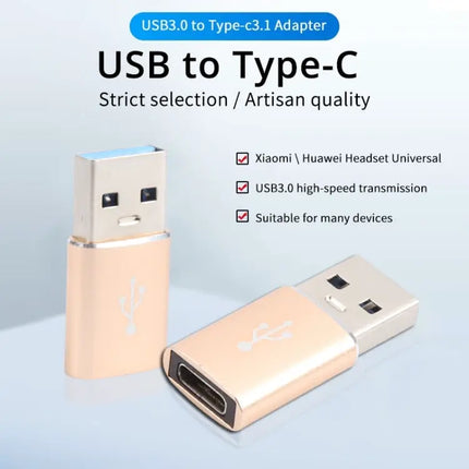 This adapter connects USB-C devices for everyday charging