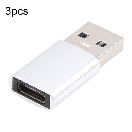 This adapter connects USB-C devices for everyday charging, compact USB-A to USB-C adapter for phone charging and data transfer