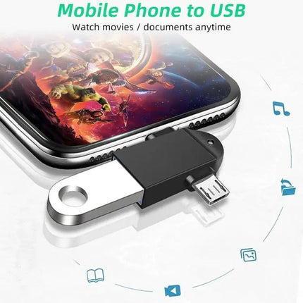 Versatile USB Adapter for Daily Device Connections and Travel