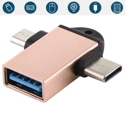 Versatile USB Adapter for Daily Device Connections and Travel