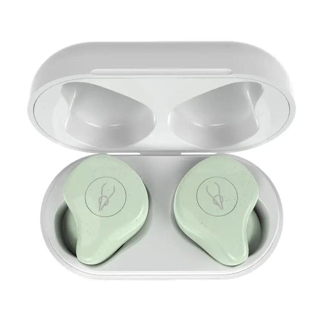 Bluetooth 5.0 Wireless Earbuds Charging Case Moonlight White | Syndmart