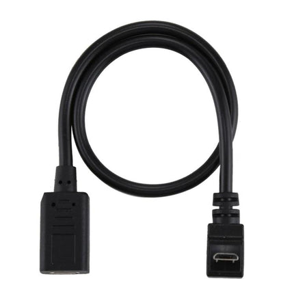 Versatile USB Cable for Everyday Smartphone Charging Needs - black dual Type-C and Micro USB charging and data cable