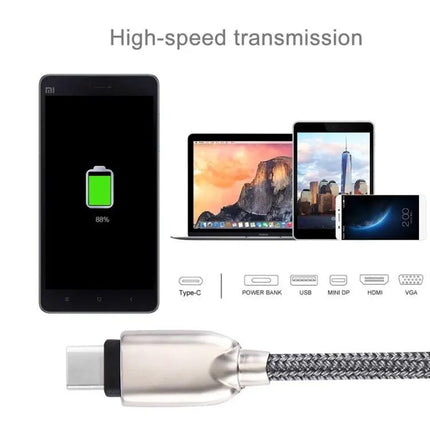 USB-C to USB Cable for Everyday Device Charging and Data Transfer