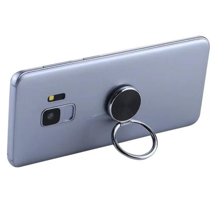 Universal Metal CD Pattern Ring Holder for Smartphones and Tablets