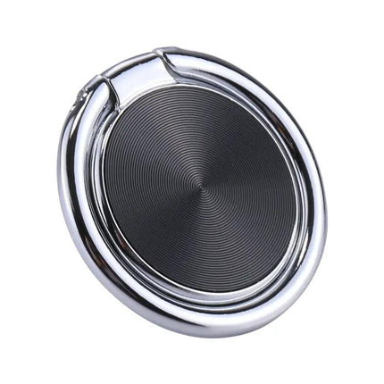 Universal Metal CD Pattern Ring Holder for Smartphones and Tablets