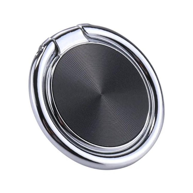 Universal Metal CD Pattern Ring Holder for Smartphones and Tablets