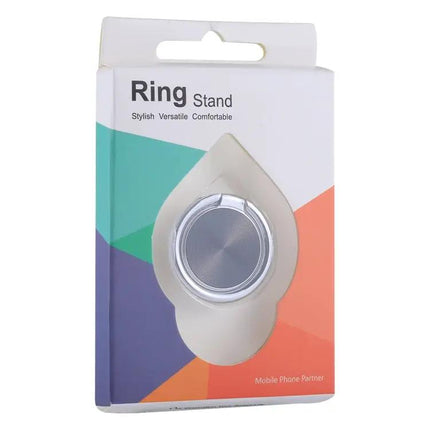Universal Metal CD Pattern Ring Holder for Smartphones and Tablets