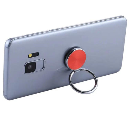 Universal Metal CD Pattern Ring Holder for Smartphones and Tablets