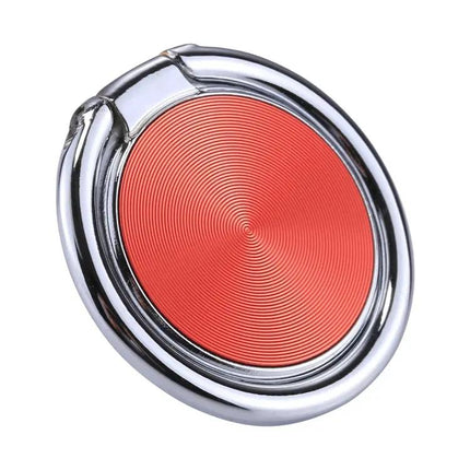 Universal Metal CD Pattern Ring Holder for Smartphones and Tablets
