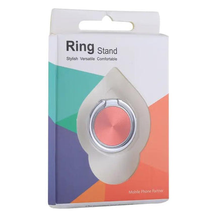 Universal Metal CD Pattern Ring Holder for Smartphones and Tablets