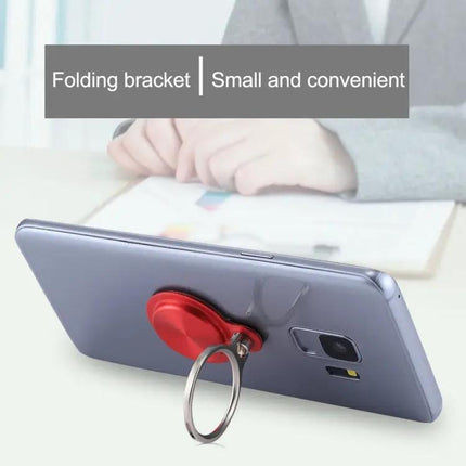 Universal Metal CD Pattern Ring Holder for Smartphones and Tablets