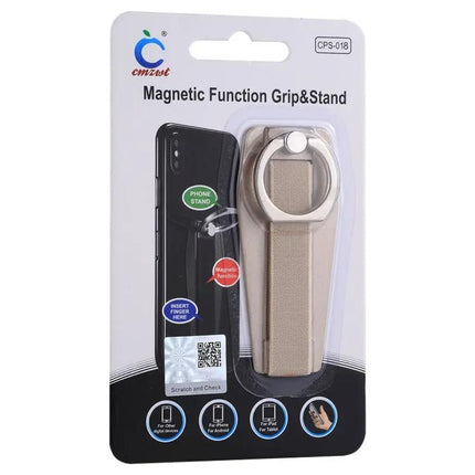 Universal Rotating Phone Ring Grip For Secure One Hand Use and Stand