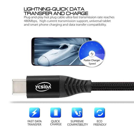 A Nylon Braided USB-C Cable for Everyday Device Charging