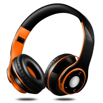 SG-8 Bluetooth 4.0 + EDR Headphones Wireless Over-ear TF Card FM Radio Stereo Music Headset with Mic | Syndmart