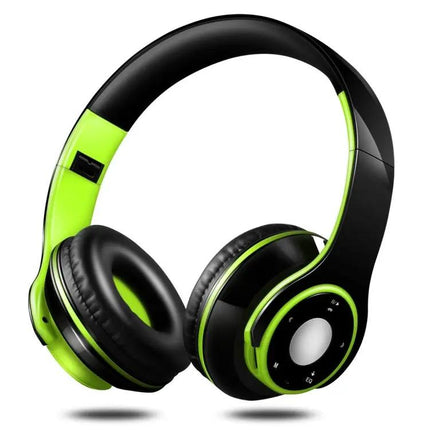 SG-8 Bluetooth 4.0 + EDR Headphones Wireless Over-ear TF Card FM Radio Stereo Music Headset with Mic | Syndmart