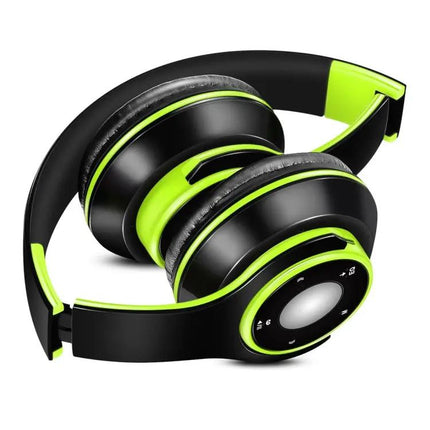 SG-8 Bluetooth 4.0 + EDR Headphones Wireless Over-ear TF Card FM Radio Stereo Music Headset with Mic