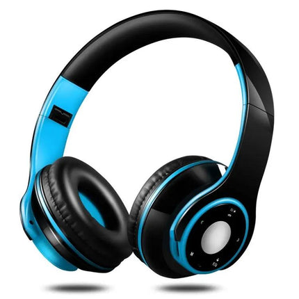 SG-8 Bluetooth 4.0 + EDR Headphones Wireless Over-ear TF Card FM Radio Stereo Music Headset with Mic | Syndmart
