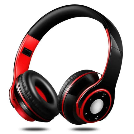 SG-8 Bluetooth 4.0 + EDR Headphones Wireless Over-ear TF Card FM Radio Stereo Music Headset with Mic | Syndmart