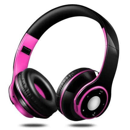 SG-8 Bluetooth 4.0 + EDR Headphones Wireless Over-ear TF Card FM Radio Stereo Music Headset with Mic | Syndmart