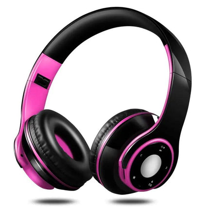 SG-8 Bluetooth 4.0 + EDR Headphones Wireless Over-ear TF Card FM Radio Stereo Music Headset with Mic | Syndmart