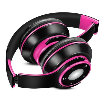 SG-8 Bluetooth 4.0 + EDR Headphones Wireless Over-ear TF Card FM Radio Stereo Music Headset with Mic | Syndmart