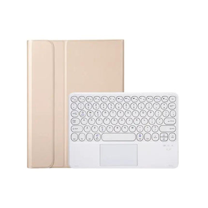 Leather Texture Bluetooth Keyboard Case for iPad 10th Generation