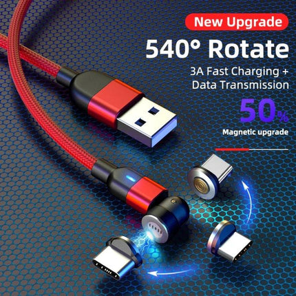 Reliable USB-C Cable for Everyday Device Charging Needs with nylon braided 540° rotate magnetic USB-C cable for fast charging and data transfer