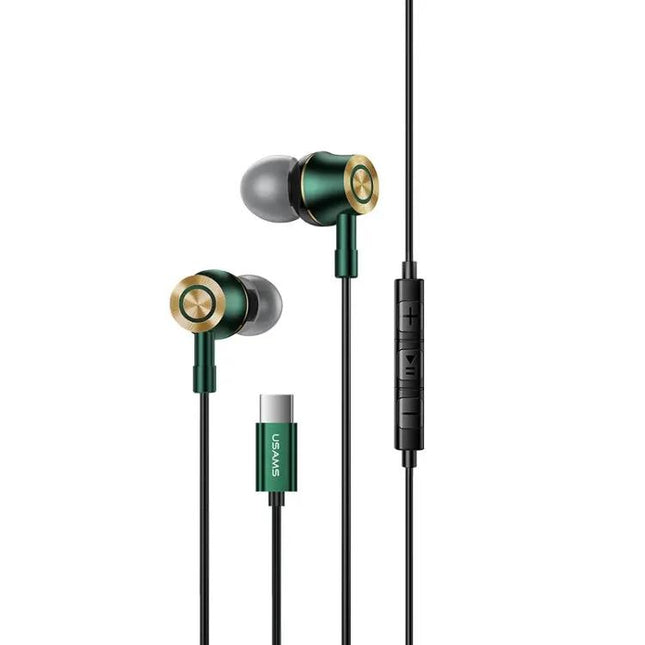 USAMS Wired Earphones for Everyday Music and Travel