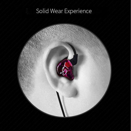 Wired Smartphone Earphones For Commuting With Carbon Fiber ergonomic in-ear commuting headphones with carbon-fiber look