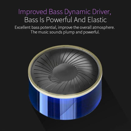 Wired Smartphone Earphones For Commuting With Carbon Fiber showing improved bass dynamic driver and powerful bass