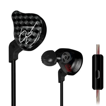 Wired Smartphone Earphones For Commuting With Carbon Fiber ergonomic in-ear commuting earphones with carbon-fiber finish