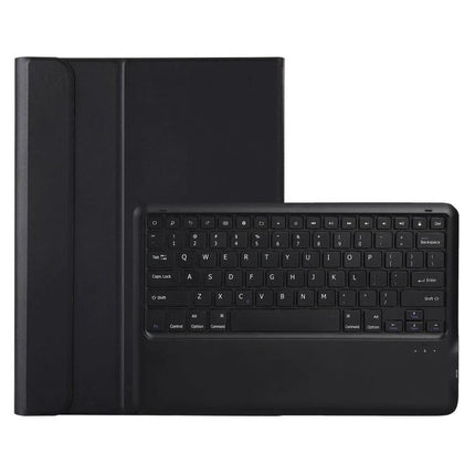 Leather Case with Detachable Bluetooth Keyboard for Samsung Galaxy Tab S7 Series - black folio with magnetic removable keyboard for travel and productivity