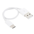 22cm USB to Type-C White / White