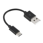14cm USB to Type-C Black / Black