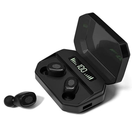 True Wireless Touch Earbuds With Charging Case And Display black M8 Bluetooth 5.0 TWS with digital battery display