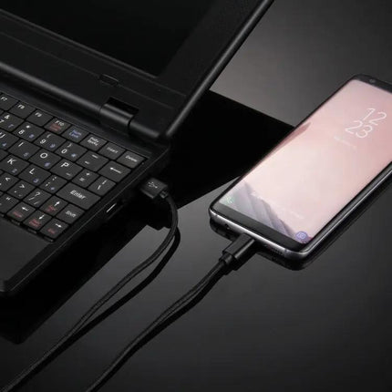 Compact Knit USB-C Cable for Everyday Device Charging