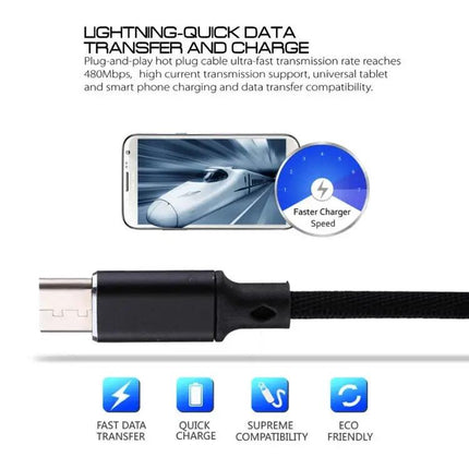 Compact USB-C Cable for Everyday Device Charging and Syncing