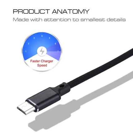 Micro USB Cable for Travel and Everyday Smartphone Needs