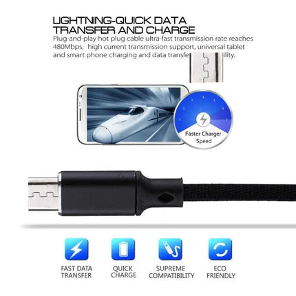 Micro USB Cable for Travel and Everyday Smartphone Needs