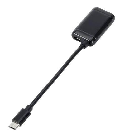 USB-C to HDMI Adapter Cable for 1080P HD Video Output — black compact cable connecting USB-C device to HDMI display