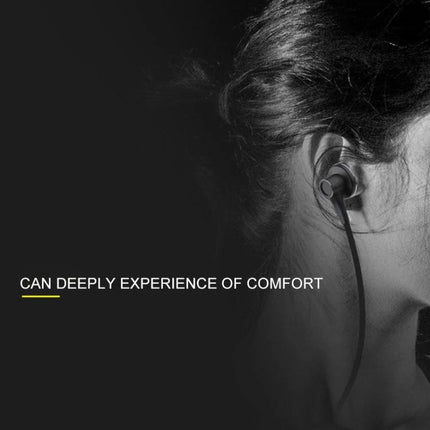 Wired 3.5mm Earphones For Commuting Gym And Desk Use showing in-ear wired earbuds on a user for comfort