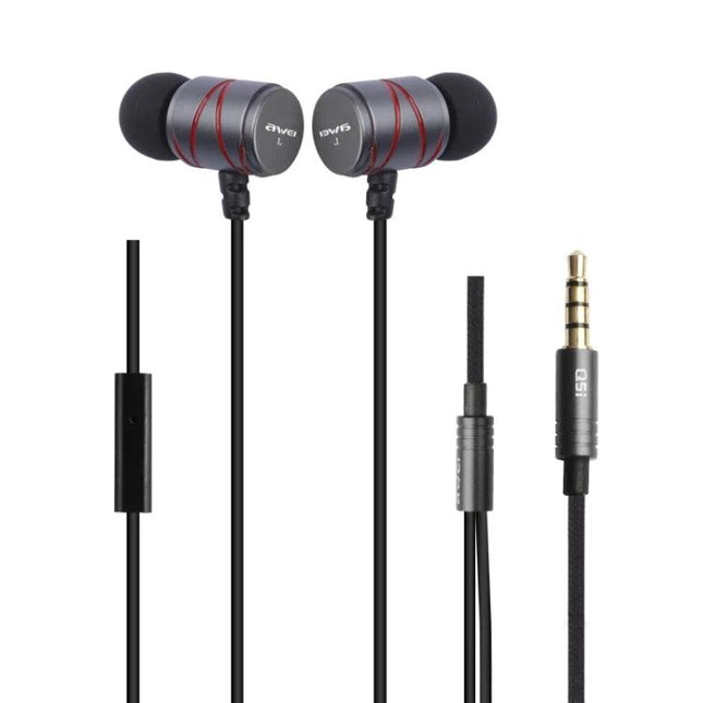 Wired Earphones With 3.5mm Jack For Calls Commuting And Workouts metal housings ergonomic in-ear design