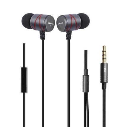 Wired Earphones With 3.5mm Jack For Calls Commuting And Workouts metal housings ergonomic secure fit for daily use