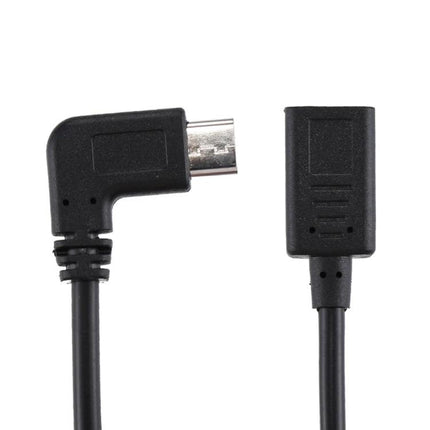 Compact Elbow Cable for Daily Device Connections at Home – black right-angle micro USB cable reducing strain and tangles