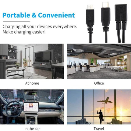 USB Cable for Everyday Smartphone Charging and Connectivity - versatile charging cable for home, office, car and travel use