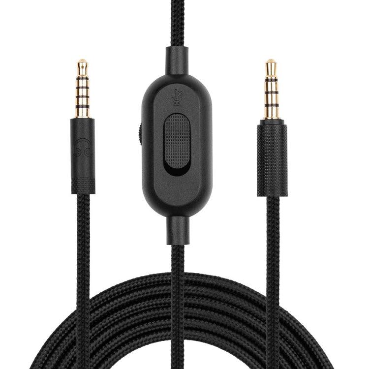 Logitech G Series 3.5mm Male to Male Gaming Headset Audio Cable with Volume Control - 2m Length